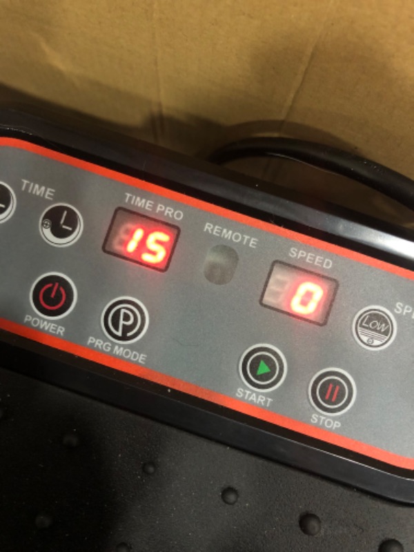 Photo 3 of LifePro Waver Vibration Plate Exercise Machine - Whole Body Workout Vibration Fitness Platform w/ Loop Bands - Home Training Equipment for Weight Loss & Toning - Black