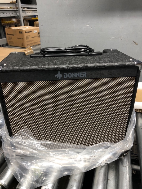 Photo 2 of Donner Electric Guitar Amp 20W, Guitar Practice Amplifier Combo DA-20 with 8" Speaker? Clean & Distorted Dual Channel Sound Circuit Design