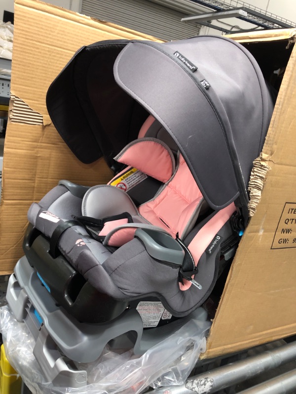 Photo 4 of Baby Trend Cover Me 4 in 1 Convertible Car Seat, Quartz Pink