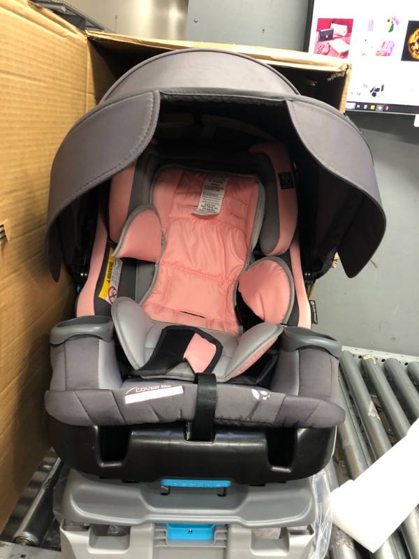 Photo 3 of Baby Trend Cover Me 4 in 1 Convertible Car Seat, Quartz Pink