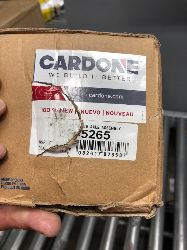 Photo 2 of Cardone Select 66-5265 New CV Constant Velocity Drive Axle Shaft