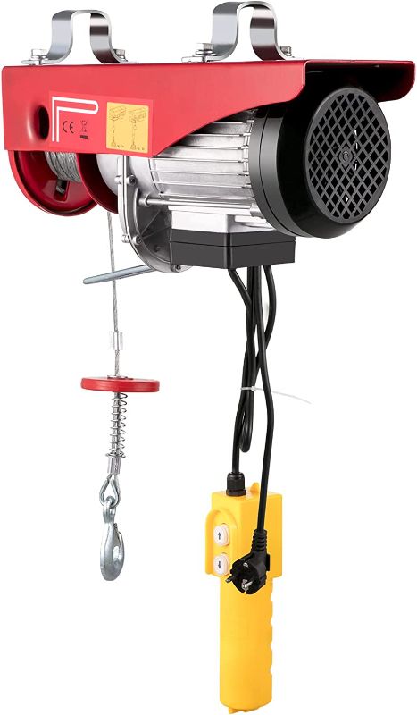 Photo 10 of 1320LBS Electric Hoist 110V Lift Electric Hoist Mini Electric Winch Crane Remote Control Electric Cable Hoist for Overhead Crane Lift