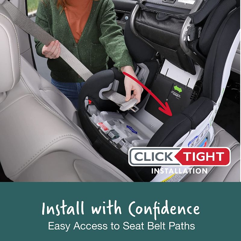 Photo 1 of Britax Boulevard Clicktight Convertible Car Seat, Green Contour SafeWash Boulevard Green Contour