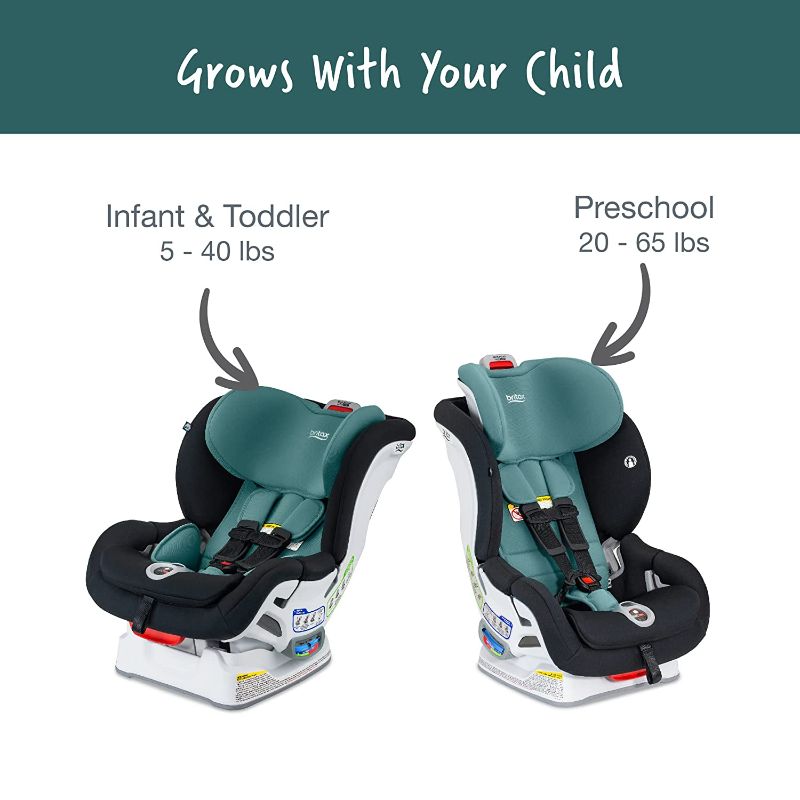 Photo 1 of Britax Boulevard Clicktight Convertible Car Seat, Green Contour SafeWash Boulevard Green Contour
