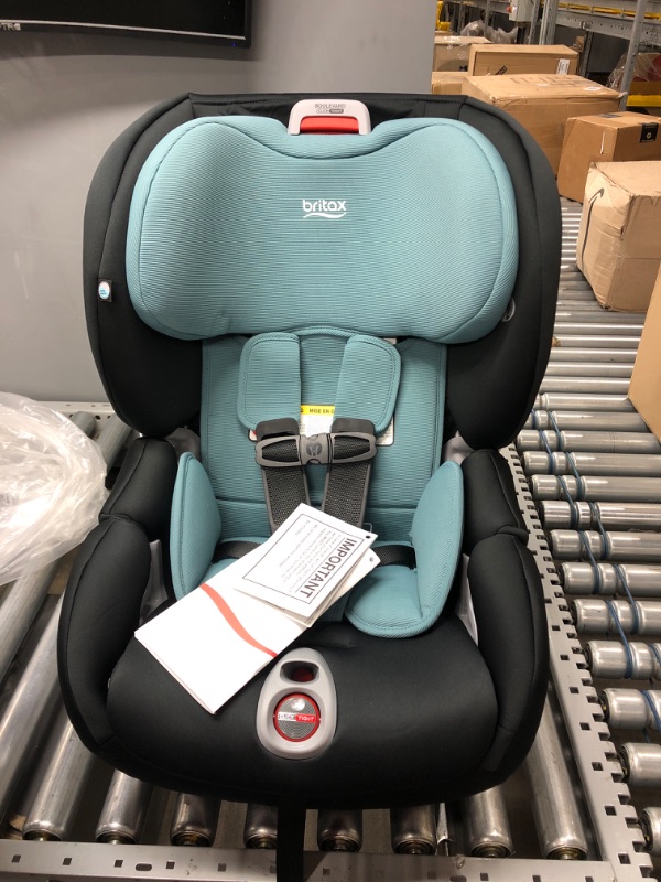 Photo 1 of Britax Boulevard Clicktight Convertible Car Seat, Green Contour SafeWash Boulevard Green Contour
