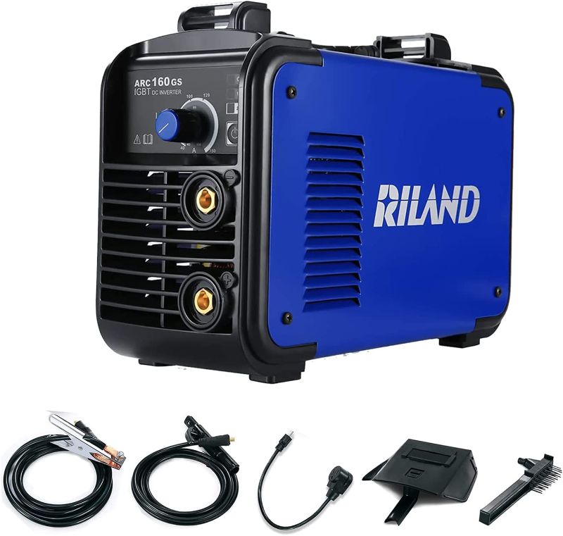 Photo 1 of RILAND Stick Welder 150A Welding Machine IGBT Welders Inverter MMA ARC Welder Beginner Welder Kit 110/220V Dual Voltage DC Portable VRD Hot Start Force...
