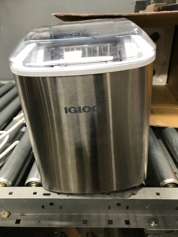 Photo 2 of ***PARTS ONLY*** Igloo Automatic Portable Electric Countertop Ice Maker Machine