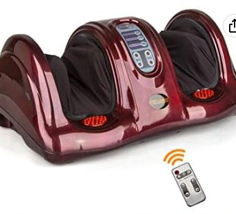 Photo 1 of H&B Luxuries Shiatsu Kneading Rolling Foot Massager Personal Health Studio ZH-9902-red
NEEDS REPAIR