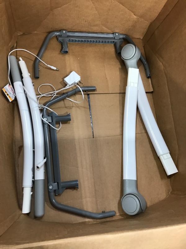 Photo 4 of Graco Sense2Snooze Bassinet with Cry Detection Technology | Baby Bassinet Detects and Responds to Baby's Cries to Help Soothe Back to Sleep, Ellison , 19 D x 26 W x 41 H Inch (Pack of 1) With Cry Detection Ellison