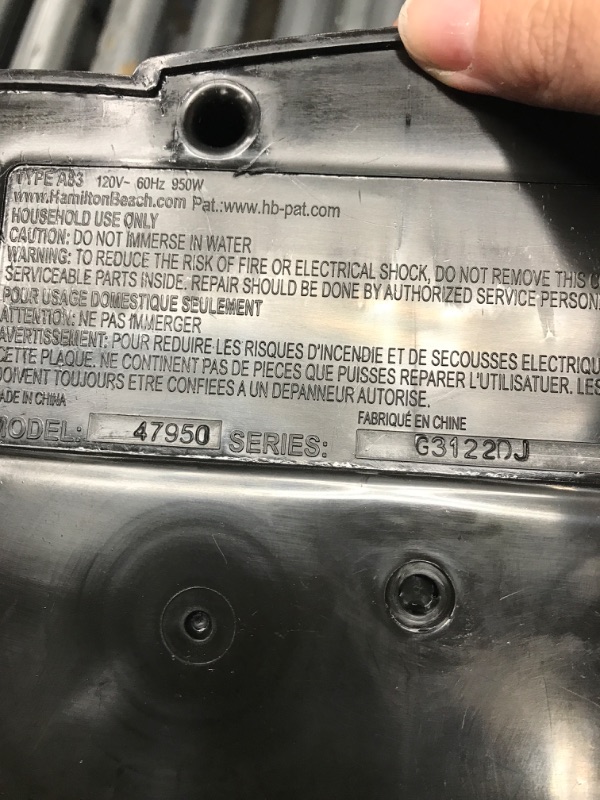 Photo 3 of ***TESTED WORKING*** Hamilton Beach® 12-Cup BrewStation® Dispensing Coffee Maker with Removable Reservoir ***COSMETIC SCUFFS SEE PHOTOS***