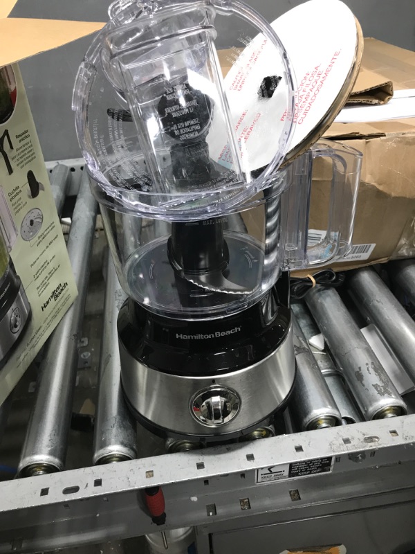 Photo 2 of ***DOES NOT POWER ON***Hamilton Beach 10-Cup Food Processor, with Bowl Scraper