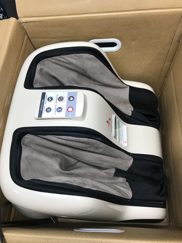 Photo 2 of Human Touch Reflex SOL Foot & Calf Massager w/ Heat - Plantar Fasciitis Relief + Circulation + Shiatsu Deep Kneading + Vibrating for Stress