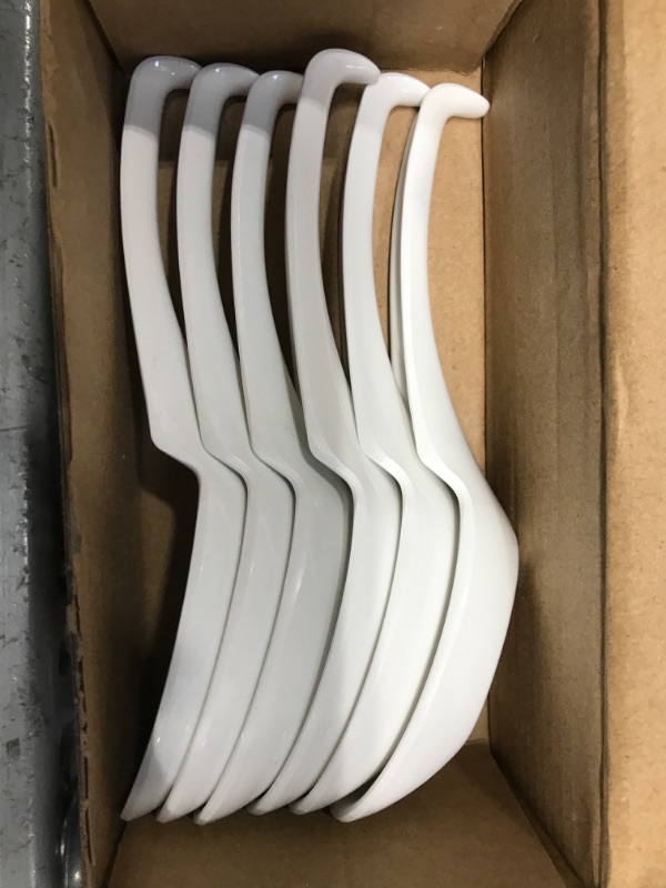 Photo 1 of 6 Soup spoon white

