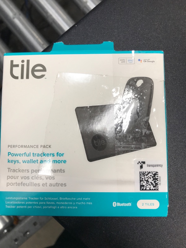 Photo 3 of Tile Performance Pack (2022) 2-pack (1 Pro, 1 Slim)- Bluetooth Tracker, Item Locator & Finder for Keys, Wallets & more; Easily Find All Your Things. Phone Finder. iOS and Android Compatible.