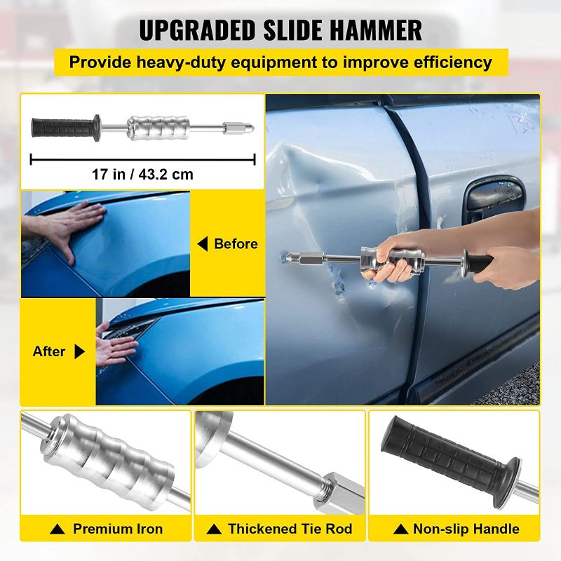 Photo 6 of Mophorn Stud Welder Kit, 4550 Stud Welder Dent Repair Kit, 800 VA Spot Welder Stud, 110V Welder Stud Kit, Stud Gun Dent Puller Kit with Complete Accessories, Dent Welder Repair for Auto Body Repairing