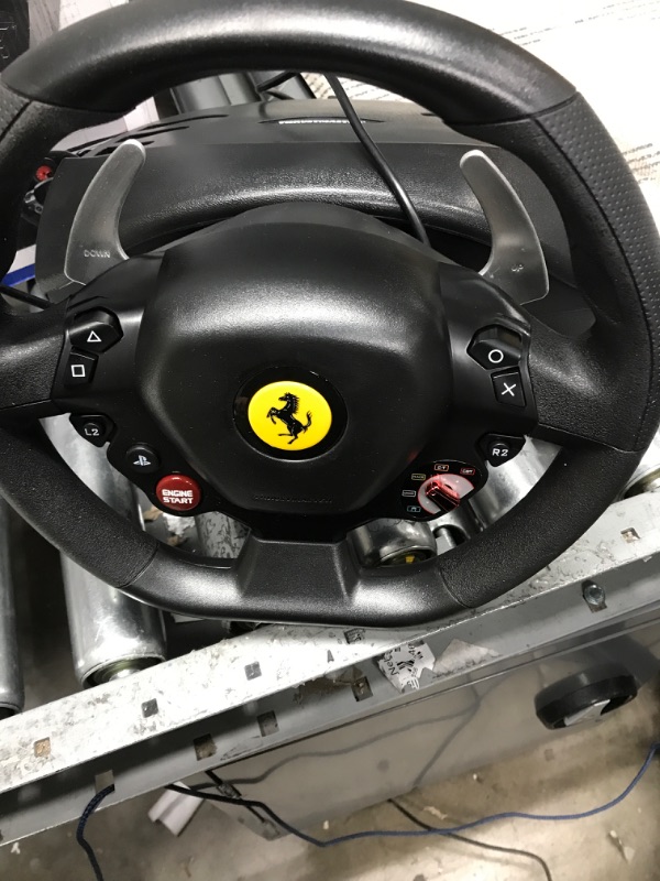 Photo 5 of *USED*Thrustmaster T80 Ferrari 488 GTB Edition Racing Wheel PS4