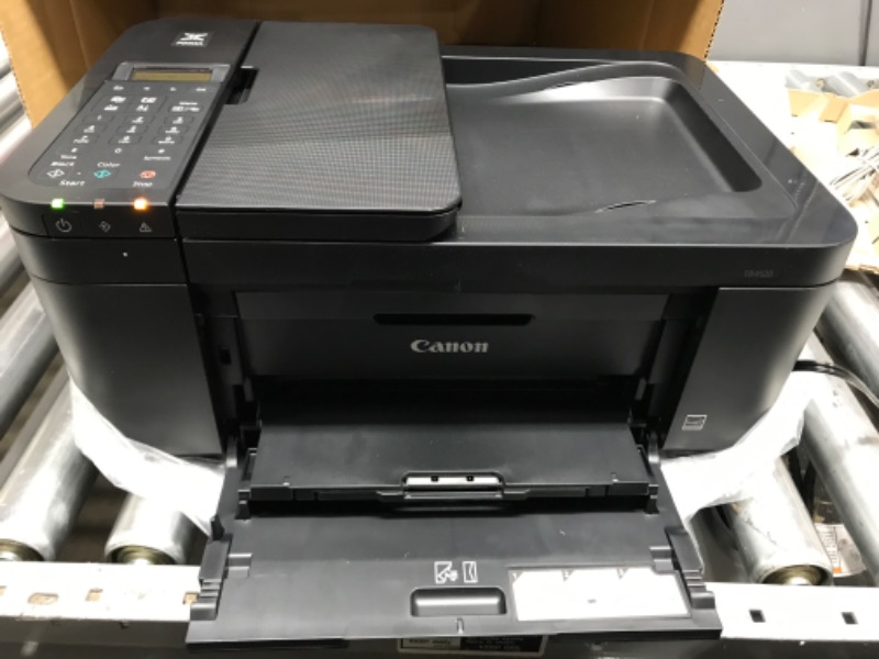 Photo 4 of Canon PIXMA TR4520 Wireless All in One Photo Printer with Mobile Printing, Black, Works with Alexa