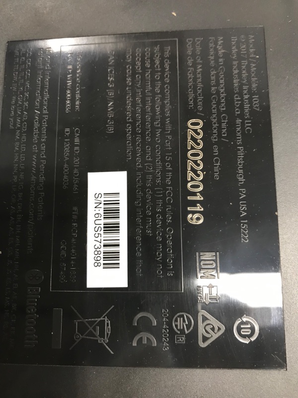 Photo 2 of 4moms mamaRoo 4 Multi-Motion Baby Swing + Safety Strap Fastener, Bluetooth Baby Swing with 5 Unique Motions, Nylon Fabric, Grey