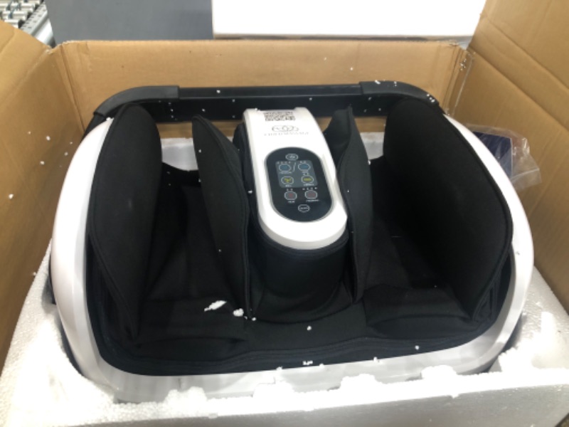 Photo 3 of Cloud Massage Shiatsu Foot Massager Machine - Increases Blood Flow Circulation, Deep Kneading, with Heat Therapy - Deep Tissue, Plantar Fasciitis, Diabetics, Neuropathy (with Remote)