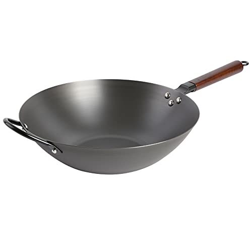 Photo 3 of *** USED** Babish Carbon Steel Wok, 14-Inch
