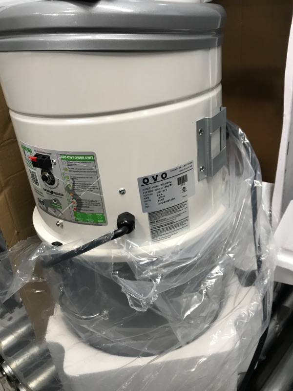 Photo 4 of ***PARTS ONLY*** OVO Large and Powerful Central Vacuum System, Hybrid Filtration (with or Without Disposable Bags), 25L or 6.6 Gal, 630 Air watts + 30 ft Deluxe Accessory Kit Included Vac + Kit A 30'