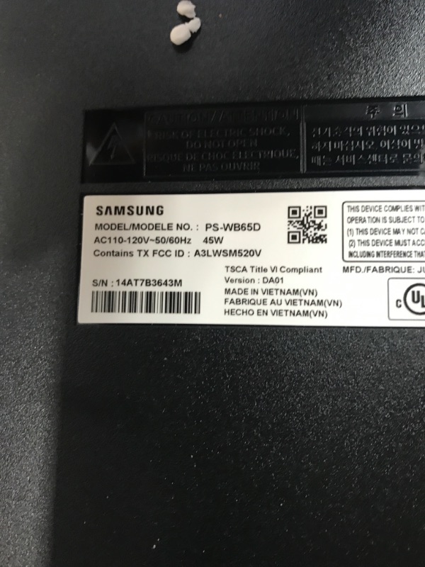 Photo 3 of SAMSUNG HW-B650 3.1ch Soundbar w/Dolby 5.1 DTS Virtual:X, Bass Boosted, Built-in Center Speaker, Bluetooth Multi Connection, Voice Enhance & Night Mode, Subwoofer Included, 2022 HW-B650 Soundbar