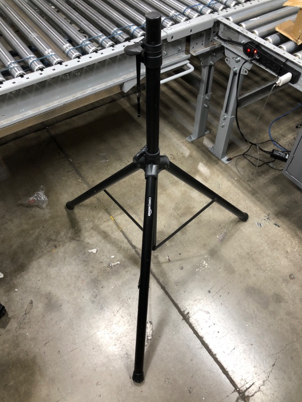 Photo 2 of Basics Adjustable Speaker Stand - 4.1 to 6.6-Foot, Steel