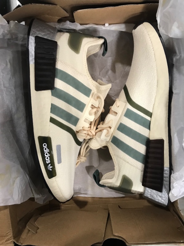 Photo 1 of adidas Originals Women's NMD_R1 Sneaker 11 Cream/Green