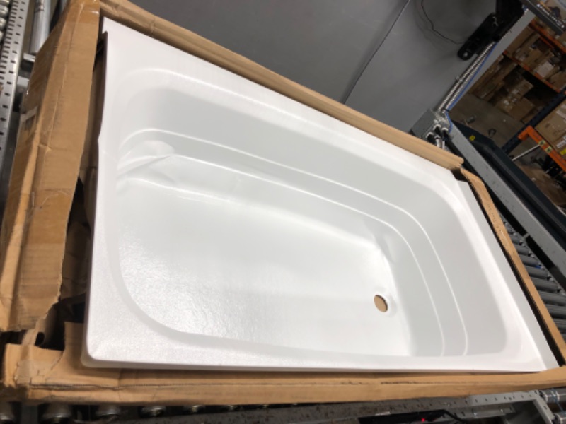 Photo 3 of **one corner is dented**
Lippert 209673 Better Bath RV Left Hand Tub 24" x 40" White