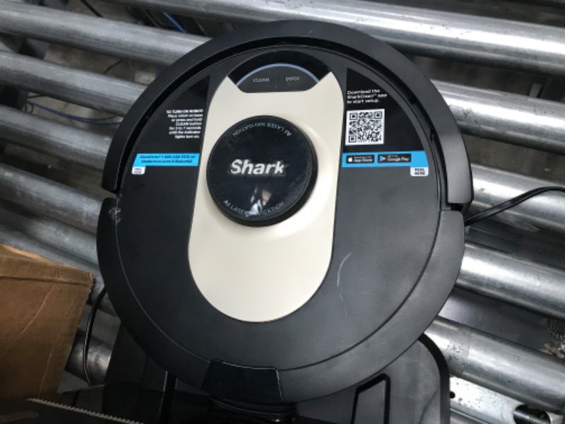 Photo 3 of *NONFUNCTIONAL* Shark AV2501AE Ai Robot Vacuum with XL HEPA Self-Empty Base, Bagless, 60-Day Capacity, LIDAR Navigation, Perfect for Pet Hair, Compatible with Alexa