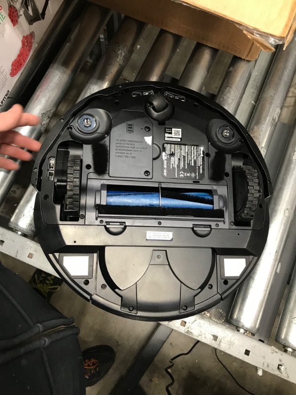 Photo 4 of ***PARTS ONLY***NONFUNCTIONAL***
 Shark AV2501AE Ai Robot Vacuum with XL HEPA Self-Empty Base, Bagless, 60-Day Capacity, LIDAR Navigation, Perfect for Pet Hair, Compatible with Alexa