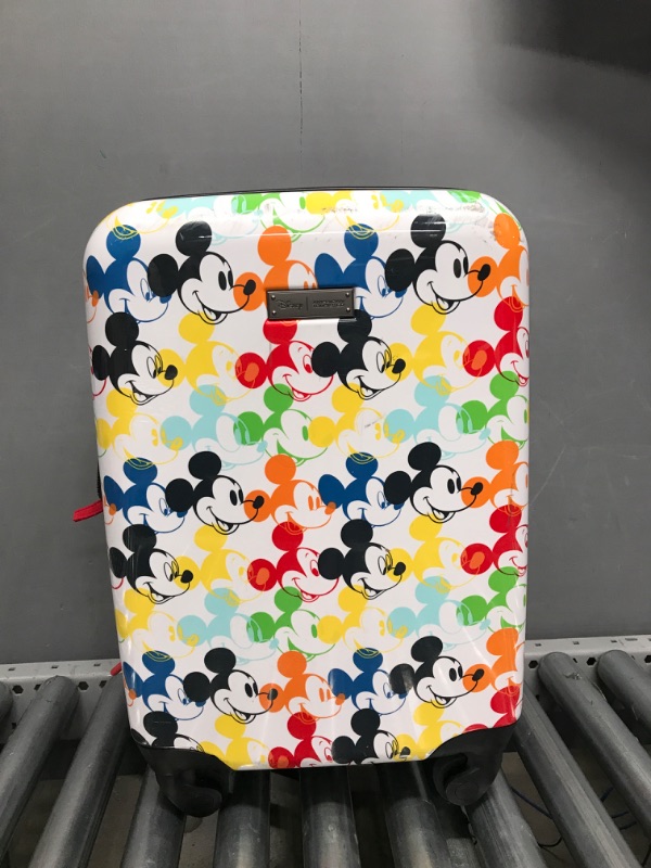 Photo 2 of (See photo for minor damage)American Tourister Disney Roll Aboard 2 pc Hardside Set