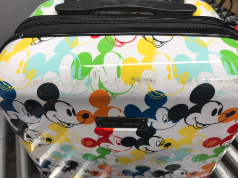 Photo 5 of (See photo for minor damage)American Tourister Disney Roll Aboard 2 pc Hardside Set