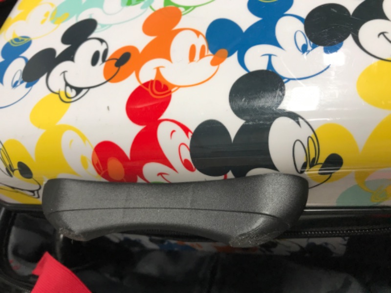 Photo 4 of (See photo for minor damage)American Tourister Disney Roll Aboard 2 pc Hardside Set