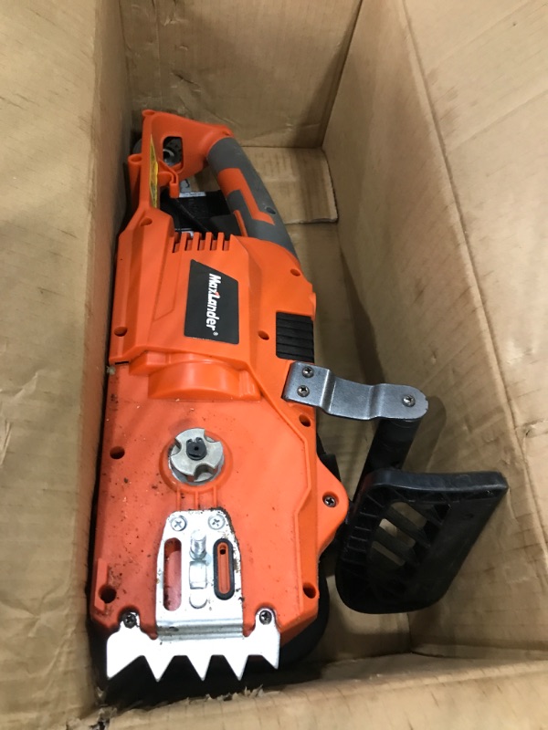 Photo 2 of **PARTS ONLY**DAMAGED**
Maxlander Electric Chainsaw Corded 18 Inch Electric Chainsaw 15 Amp Corded Chainsaw Low Kickback Corded Electric Chainsaw 16m/s for Tree Wood Cutting, Tool-Less Chain Tension