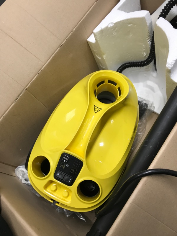 Photo 5 of ***PARTS ONLY*** Karcher SC 3 Portable Multi-Purpose Steam Cleaner with Hand & Floor Attachments for Grout, Tile, Hard Floors, Appliances & More – Chemical-Free, Rapid 40 Second Heat-Up, Continuous Steam Canister Steam Cleaner