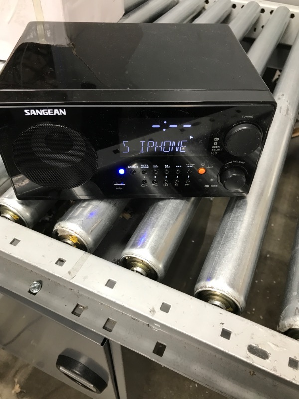 Photo 2 of Sangean Portable AM/FM Radio Black