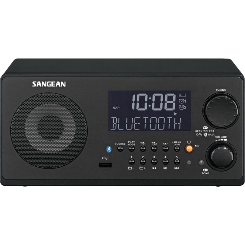Photo 1 of Sangean Portable AM/FM Radio Black