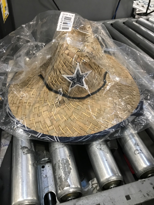 Photo 2 of Dallas Cowboys Floral Straw Hat
