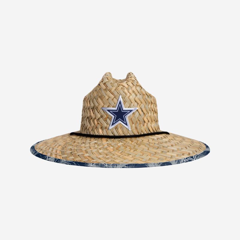 Photo 1 of Dallas Cowboys Floral Straw Hat
