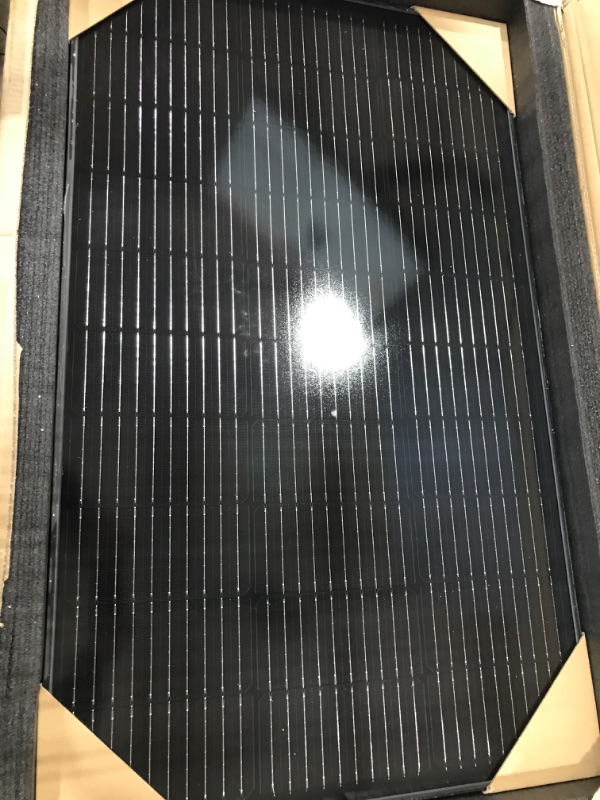 Photo 4 of **READ NOTES** EF ECOFLOW 2PCS 100W 12V Solar Panels, High Efficiency Monocrystalline PV Modules, IP68 Waterproofing, Ideal for RV& Marine Rooftop, Farm Battery, Power Kits & Ecosystem