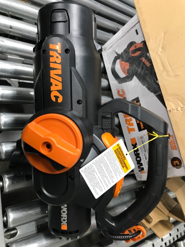 Photo 3 of *Unable to Test* WORX WG514 3-in-1 TriVac Deluxe 2.0 Electric Blower/Mulcher/Vacuum