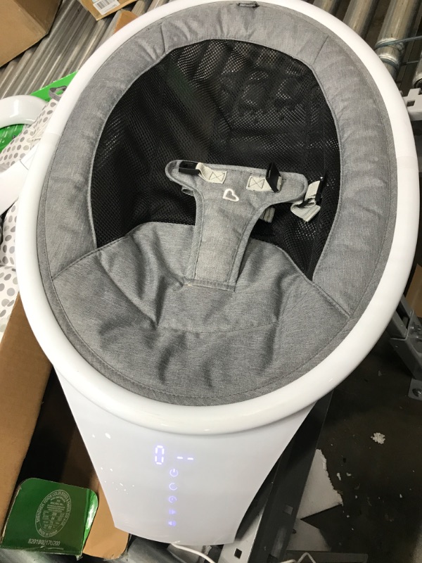 Photo 3 of *Tested* Munchkin Bluetooth Enabled Lightweight Baby Swing With Natural Sway In 5 Ranges Of Motion, Includes Remote Control. Baby Never Used It.