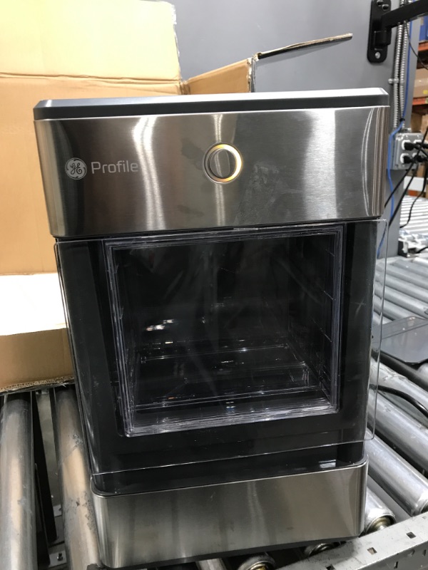 Photo 2 of ***Item turns on but does not produce ice***  GE Profile Opal | Countertop Nugget Ice Maker | Portable Ice Machine Makes up to 24 lbs. of Ice Per Day | Stainless Steel Finish Ice Maker Only No Bluetooth