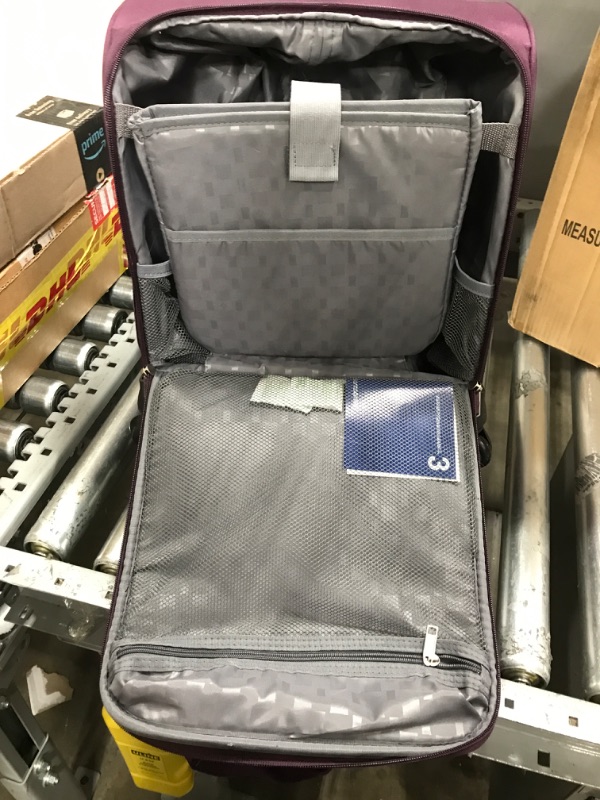 Photo 3 of **USED** Samsonite Underseat Carry-On Spinner with USB Port, Purple, One Size One Size Purple