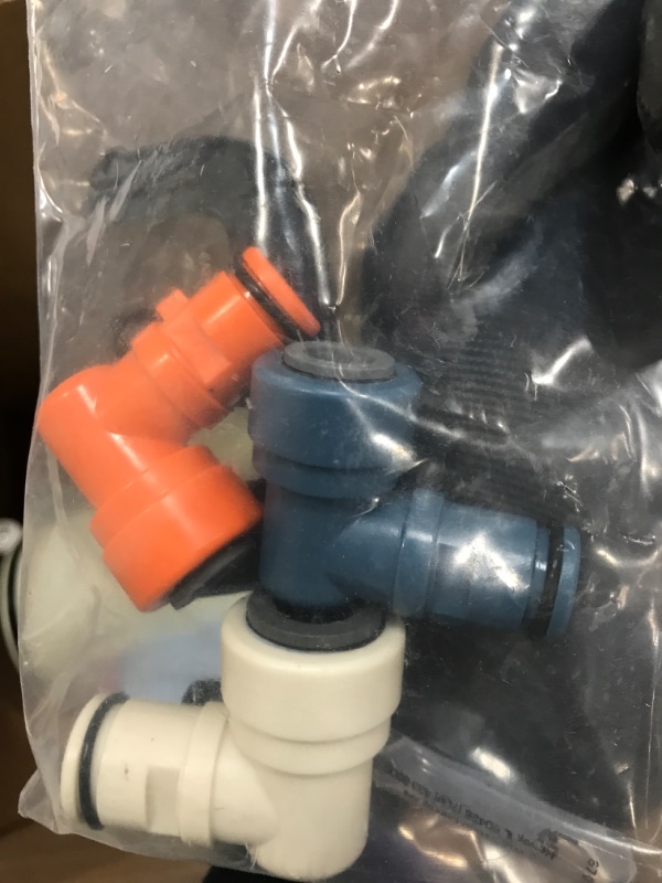 Photo 6 of **DAMAGED< PARTS ONLY**
Hydro-Logic 31023 1000-GPD Evolution RO1000 High Flow RO system, White (HL31023) & Hydro-Logic 27020 Reverse Osmosis System Float Valve RO system + Float Valve