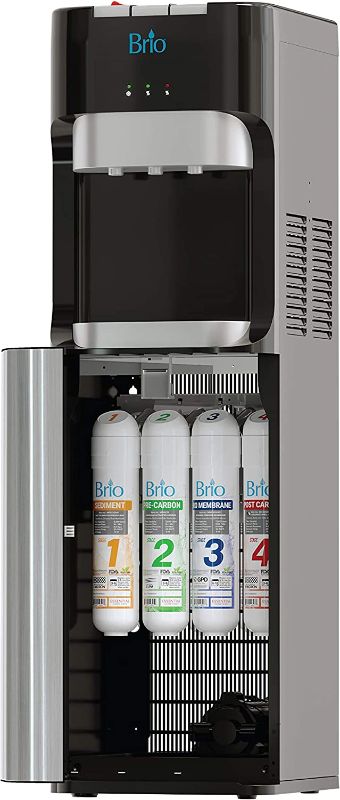 Photo 1 of ***PARTS ONLY*** Brio Commercial Grade Bottleless Ultra Safe Reverse Osmosis Drinking Water Filter Water Cooler Dispenser-3 Temperature Settings Hot, Cold & Room Water - UL/Energy Star Approved – Point of Use
