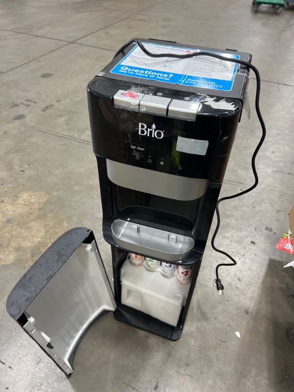 Photo 2 of ***PARTS ONLY*** Brio Commercial Grade Bottleless Ultra Safe Reverse Osmosis Drinking Water Filter Water Cooler Dispenser-3 Temperature Settings Hot, Cold & Room Water - UL/Energy Star Approved – Point of Use
