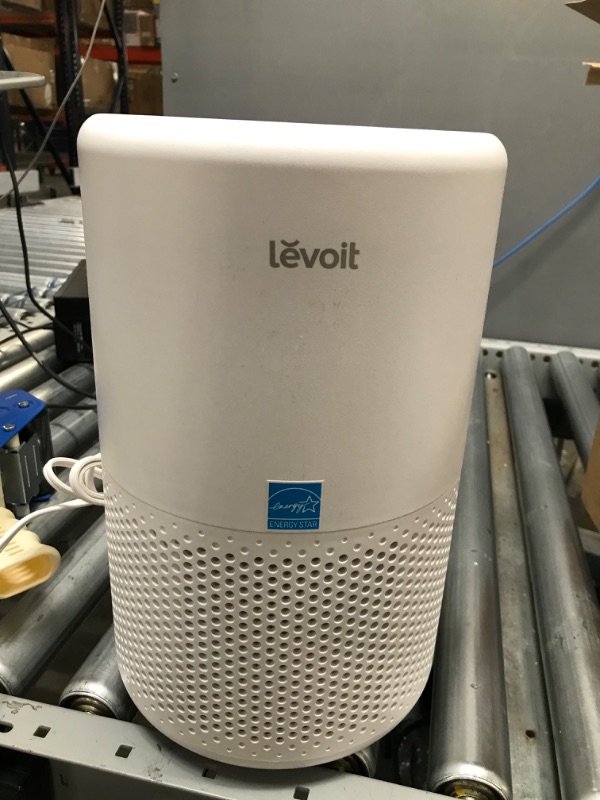 Photo 3 of LEVOIT Air Purifiers for Home Large Room, Smart WiFi Alexa Control, H13 True HEPA Filter for Allergies, Pets, Smoke, Dust, Pollen, Ozone Free, 24dB Quiet Cleaner for Bedroom, Core 200S, White Cream White