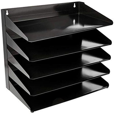 Photo 1 of Basics 5 Tier Metal Office Document Organizer Tray 15 X 9 X 13
